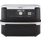 Ninja Foodi FlexDrawer AF500UK 10.4L dual air fryer in black with FlexDrawer and control panel