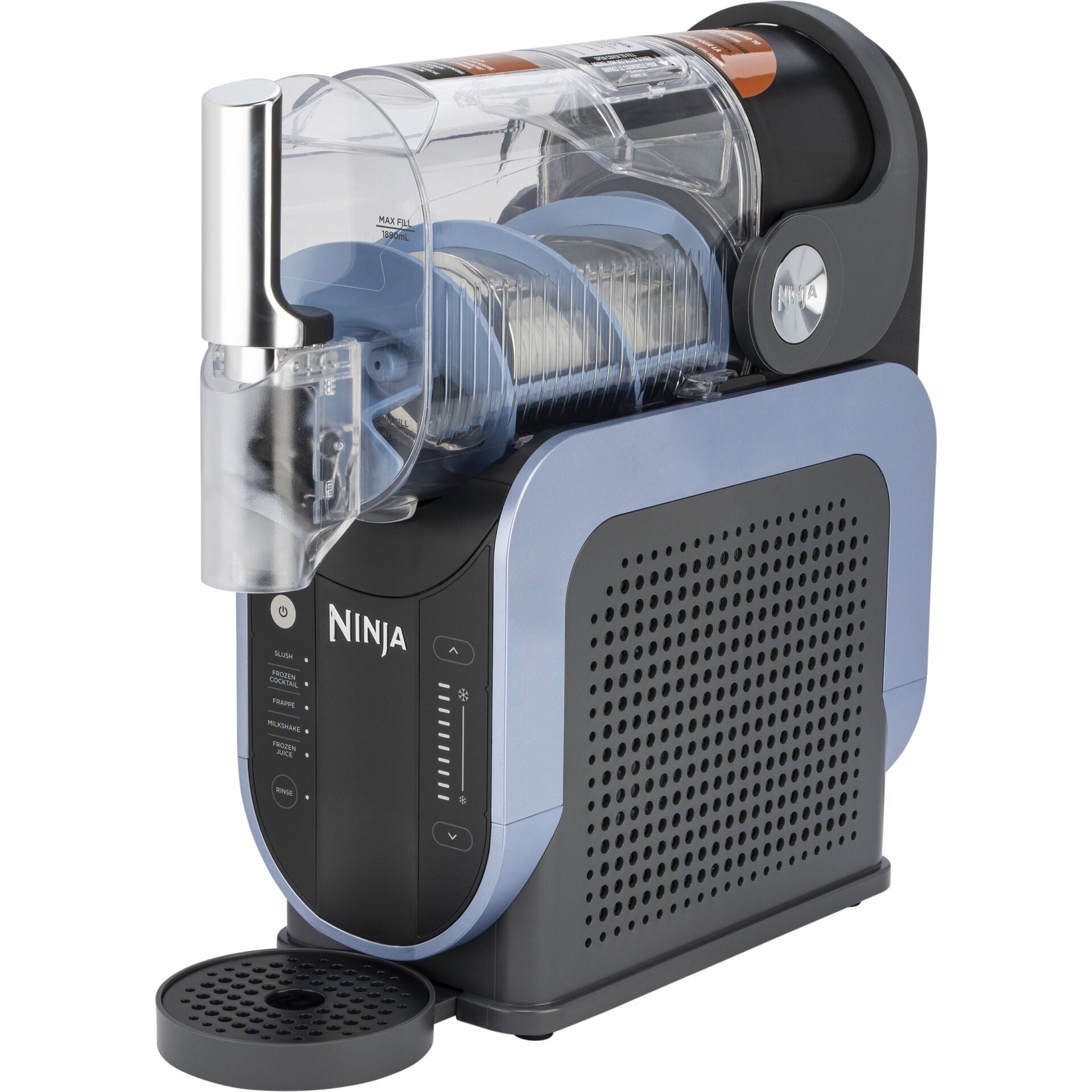 Ninja SLUSHi FS301 frozen drink and slushie machine on a kitchen worktop