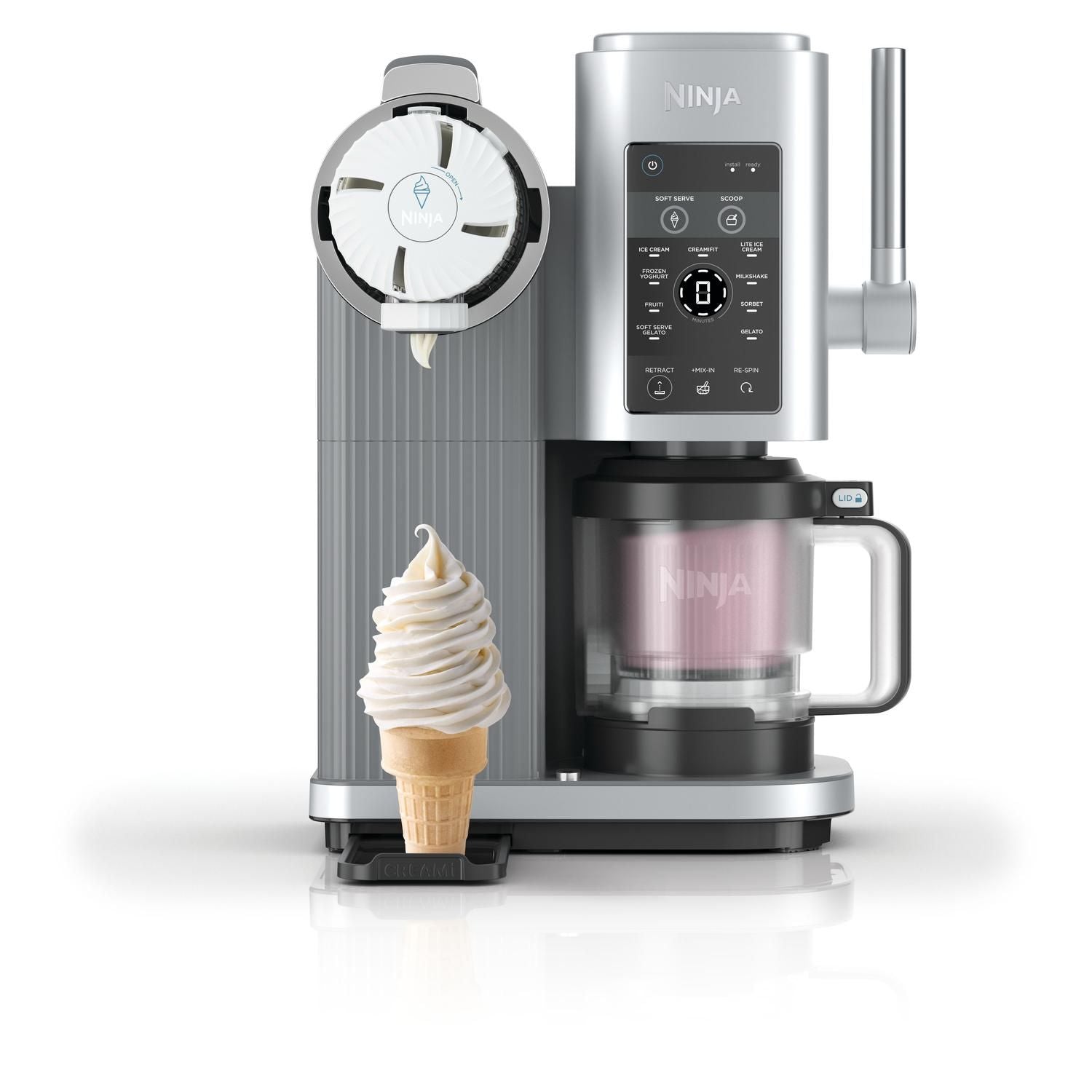 Ninja Swirl NC701UK - soft serve dispensing handle with swirled cone