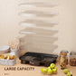 HOMCOM 40-70℃ Six-Tray Food Dehydrator - Black
