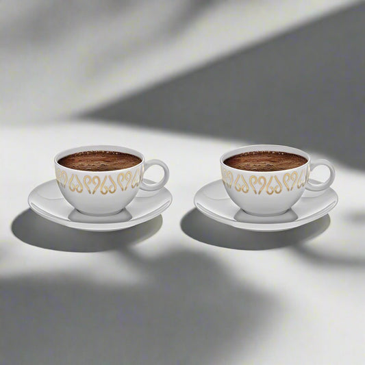 Arzum Okka Turkiska Kaffe Koppar, Set om 2