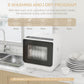 HOMCOM 6L Five-Mode Tabletop Dishwasher - White