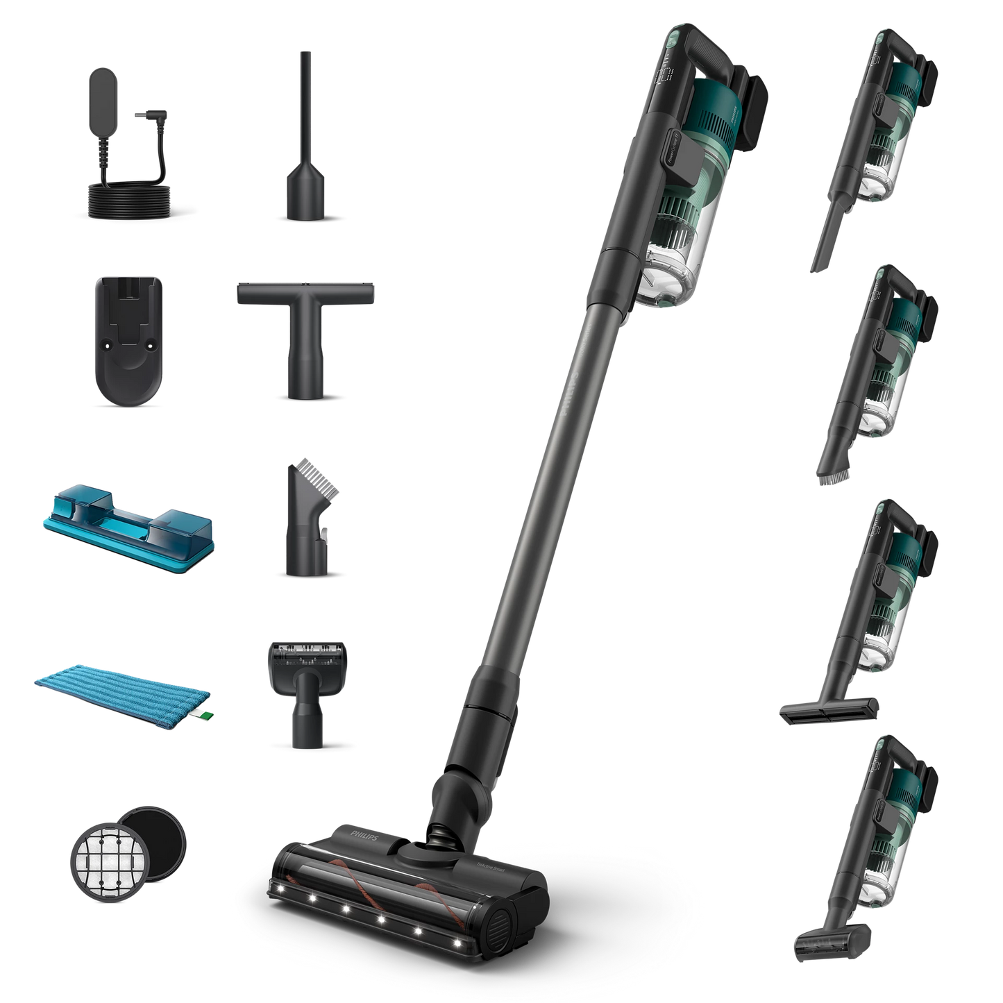Philips Akku-Staubsauger XC6557/01 der 6000er Serie