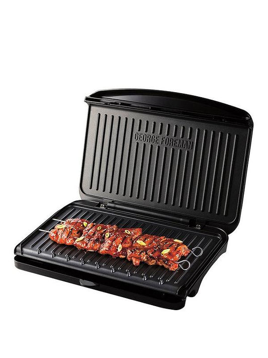 George Foreman 25820 Large Fit Grill Black