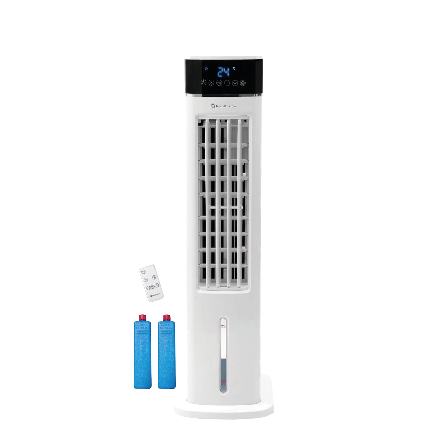 Rediffusion TurboChill 32 inch 3-in-1 Digital Tower Air Cooler White REDAC02WT