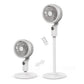 Rediffusion Air 360 Oscillating Adjustable Height Fan White REDAC04WT