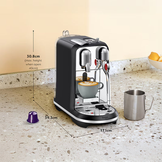 Sage Nespresso Creatista Plus Black Truffle