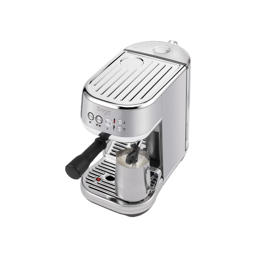 Sage SES500BSS Bambino Plus Kaffeemaschine, Silber