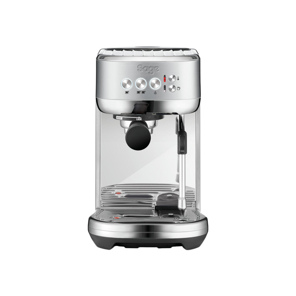 Sage SES500BSS Bambino Plus Kaffeemaschine, Silber