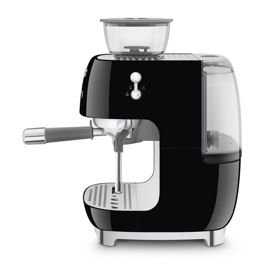 Smeg 50's Style EGF03BLUK Electric Coffee Grinder - Black