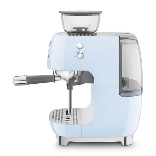 Smeg 50's Style EGF03PBUK Electric Coffee Grinder - Pastel Blue