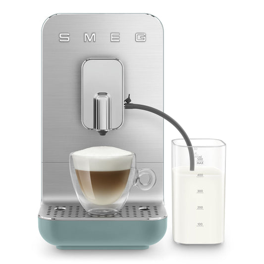 Smeg BCC13EGMUK Bean to Cup Coffee Machine - Empire Green