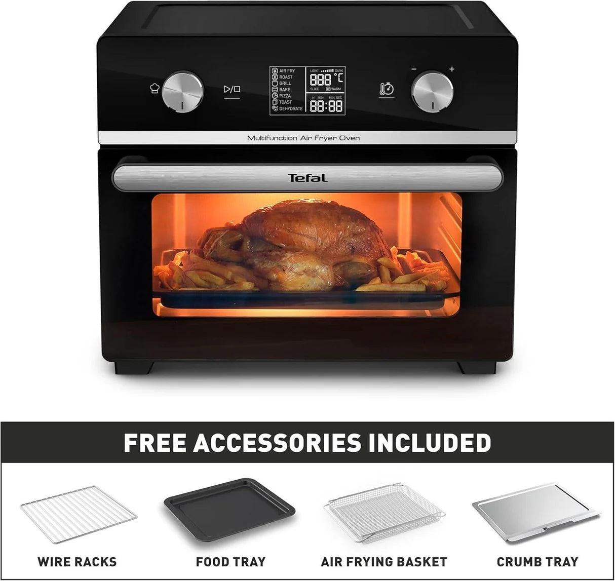 TEFAL Easy Fry Air Fryer Oven Multifunctional 20L