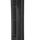 HOMCOM Tower Fan for Bedroom, 30 inch, 6 m/s Powerful Velocity, Standing Floor Fan with 70° Oscillating and 3 Speeds for Home Office Indoor, Black