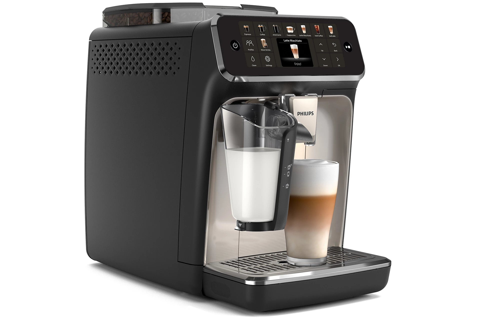 Philips 5500 Series LatteGo EP5547/90 Fully Automatic Espresso Machine image 2