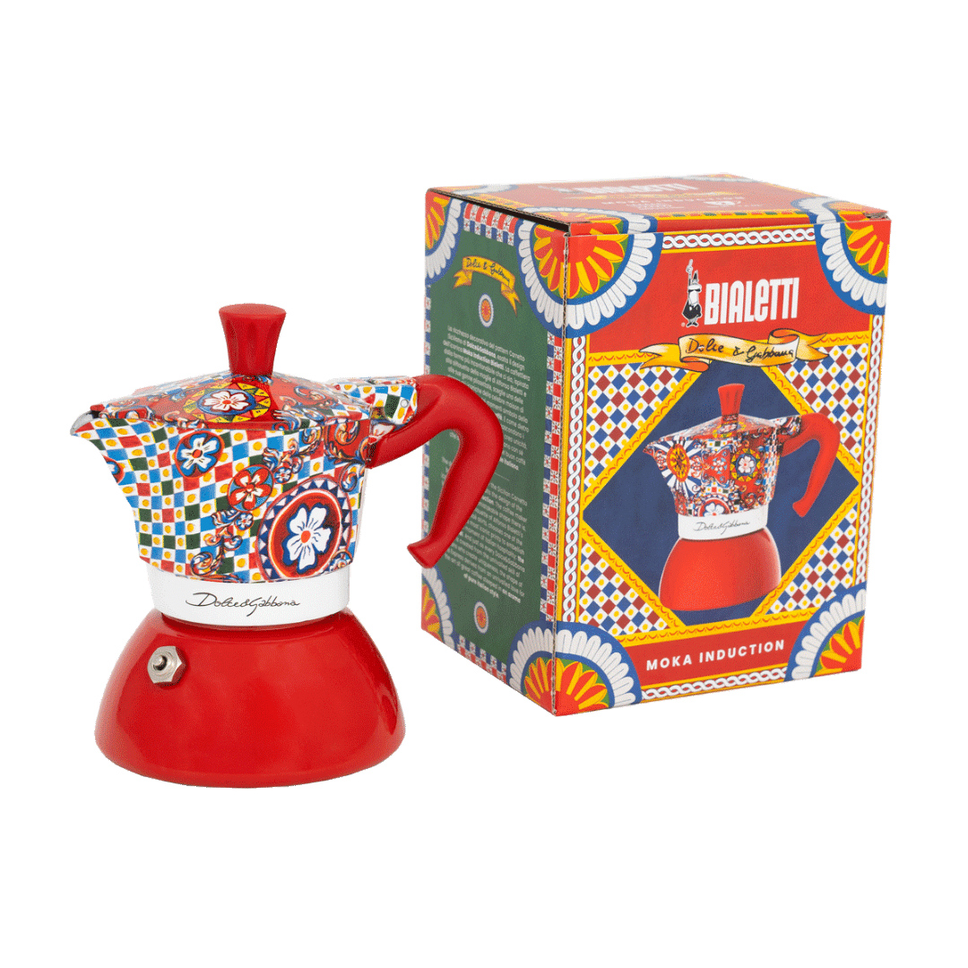Bialetti X Dolce&Gabbana Sicilianische Karren Moka Induktion - Tiny Lux
