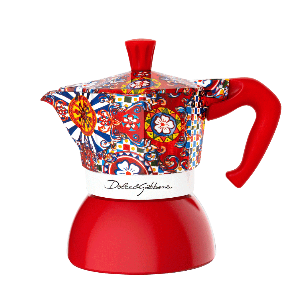Bialetti X Dolce&Gabbana Sicilianische Karren Moka Induktion - Tiny Lux