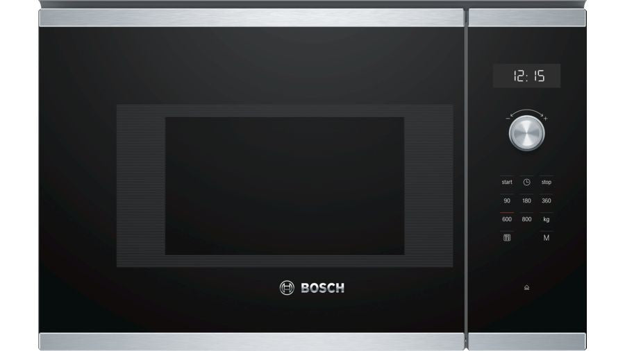 Bosch Serie 6 BFL524MS0 microwave Black, Stainless steel Solo