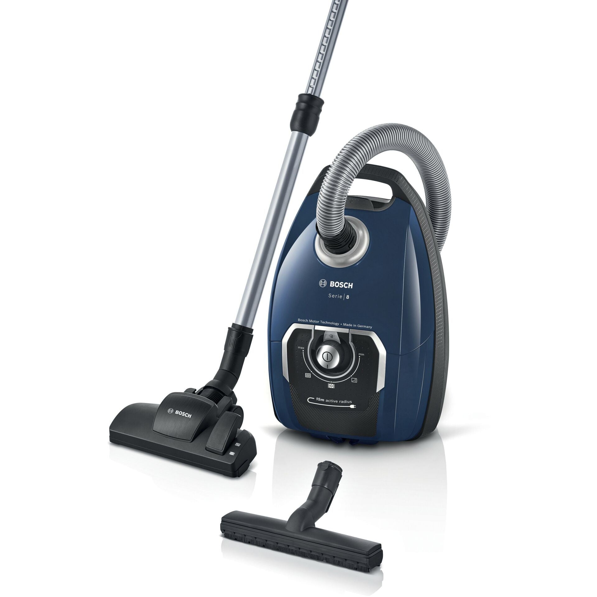 Bosch Serie 8 BGB75X494 vacuum 5 L Cylinder vacuum Dry 650 W Dust bag