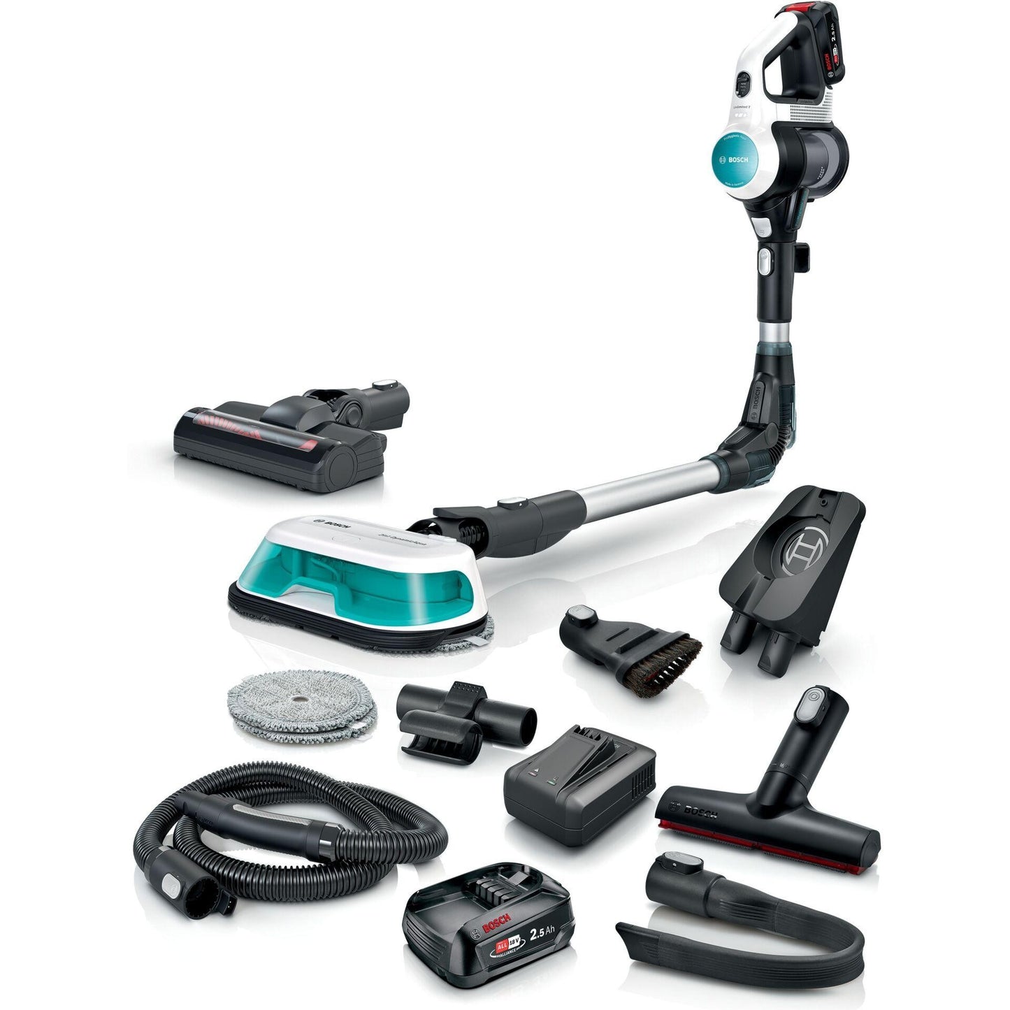 Bosch BSS712XHYG stick vacuum/electric broom 2-in-1 stick vacuum