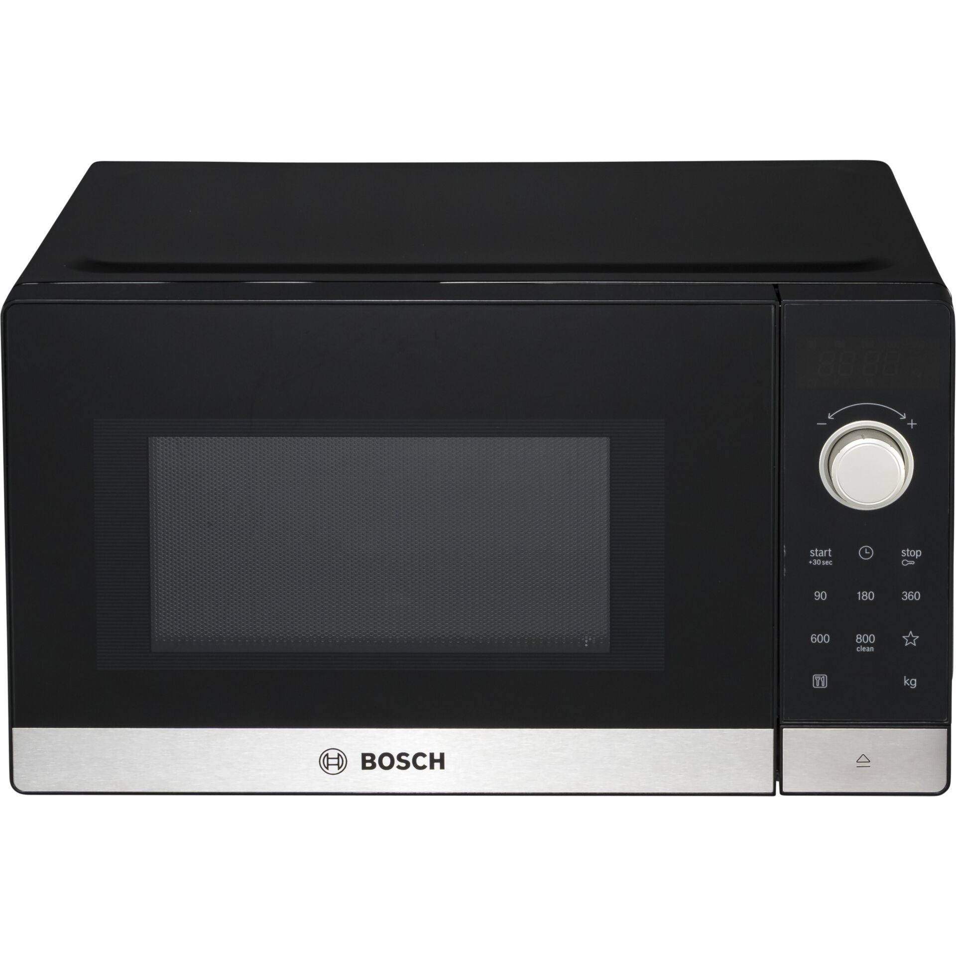 Bosch Serie 2 FFL023MS2 microwave Black, Stainless steel Solo