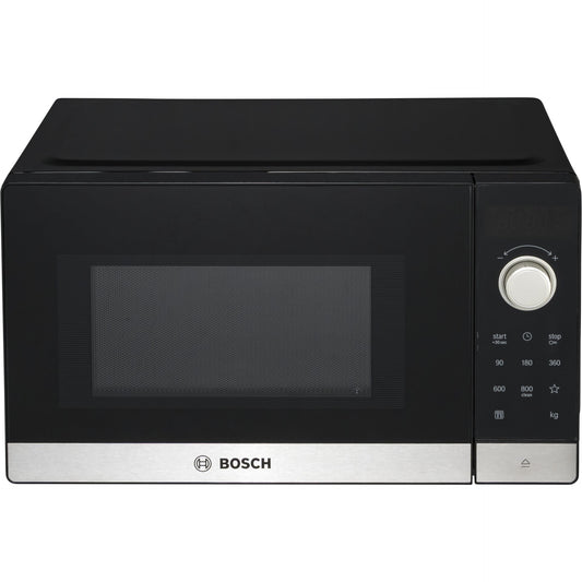 Bosch Serie 2 FFL023MS2 microwave Black, Stainless steel Solo