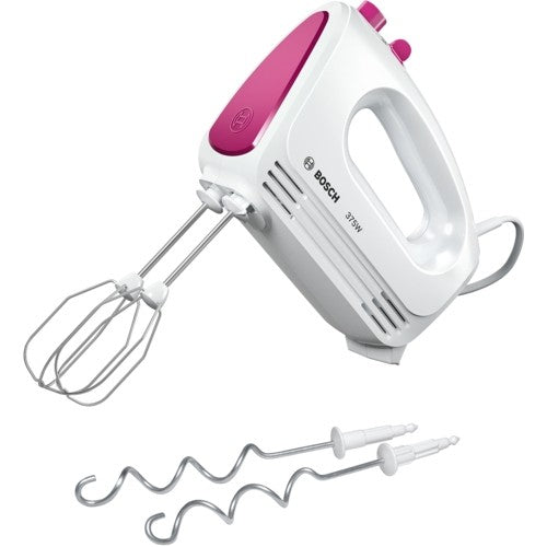 Bosch MFQ2210P mixer Hand mixer 375 W Pink, White