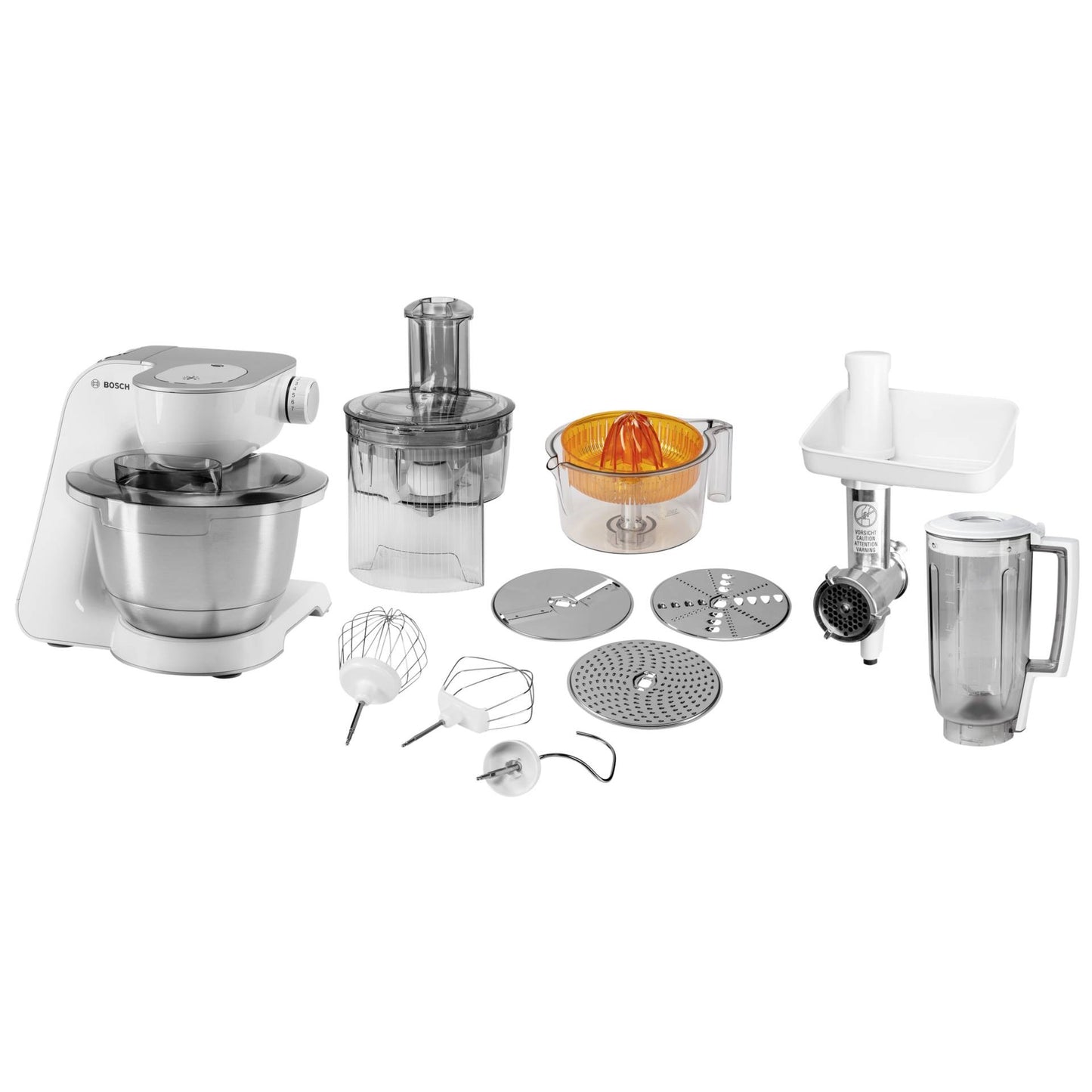 Bosch MUM54251 Styline food processor 3.9 L Stainless steel, White
