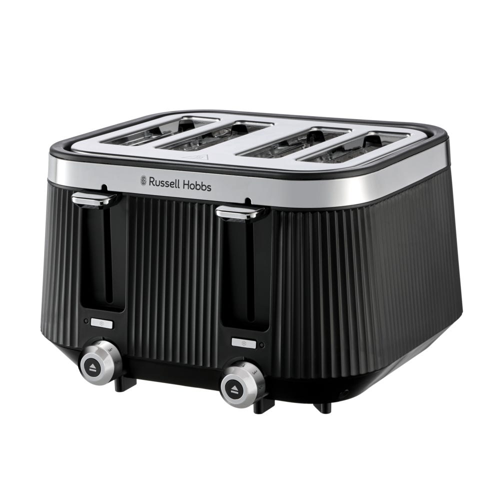 Russell Hobbs 26770 Bronte 4 Slice Toaster Black