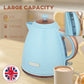 HOMCOM 3kW Rapid Boil Honeycomb Kettle - Light Blue