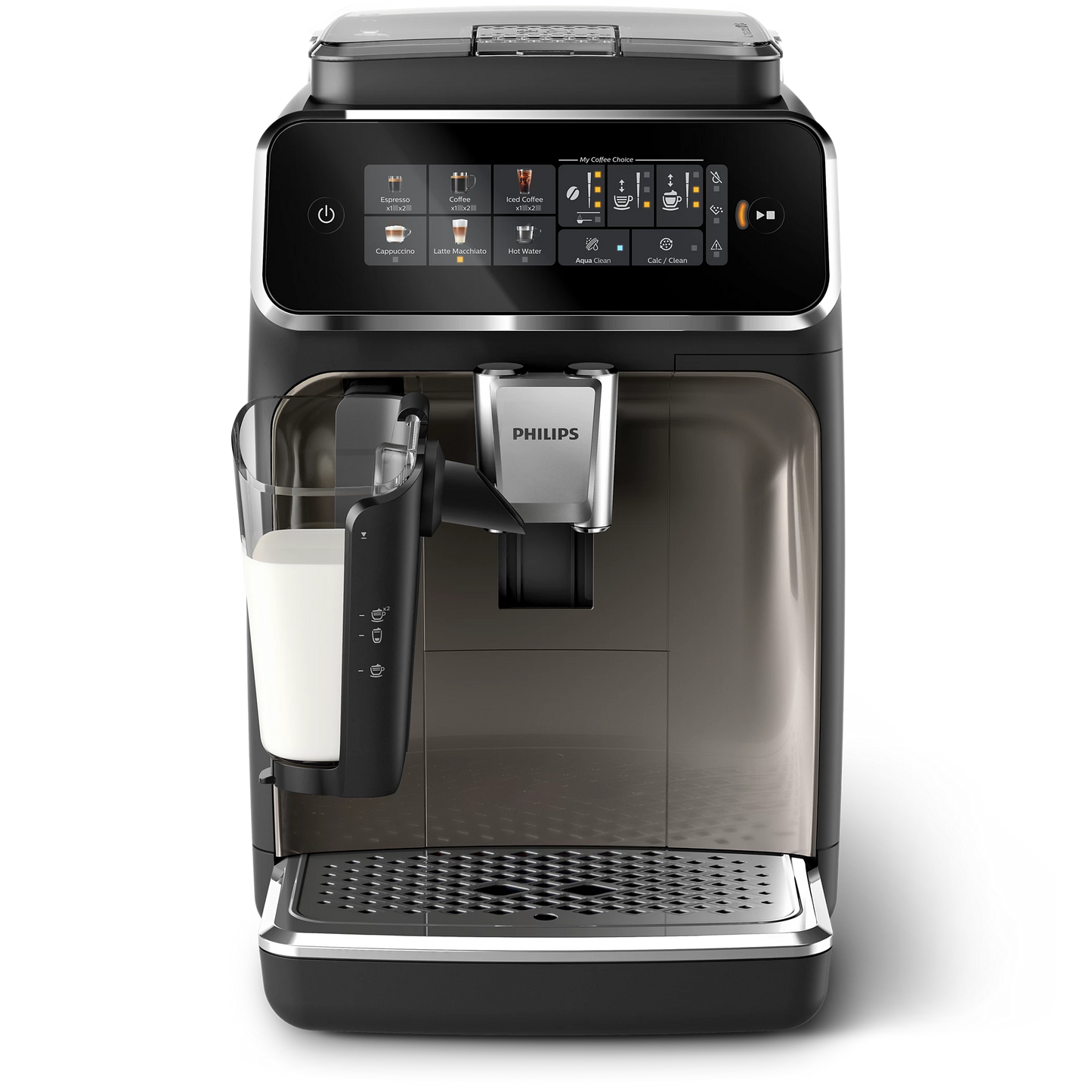 Philips EP3347/90 LatteGo milk carafe system — 2-part dishwasher-safe frother for cappuccino and latte macchiato