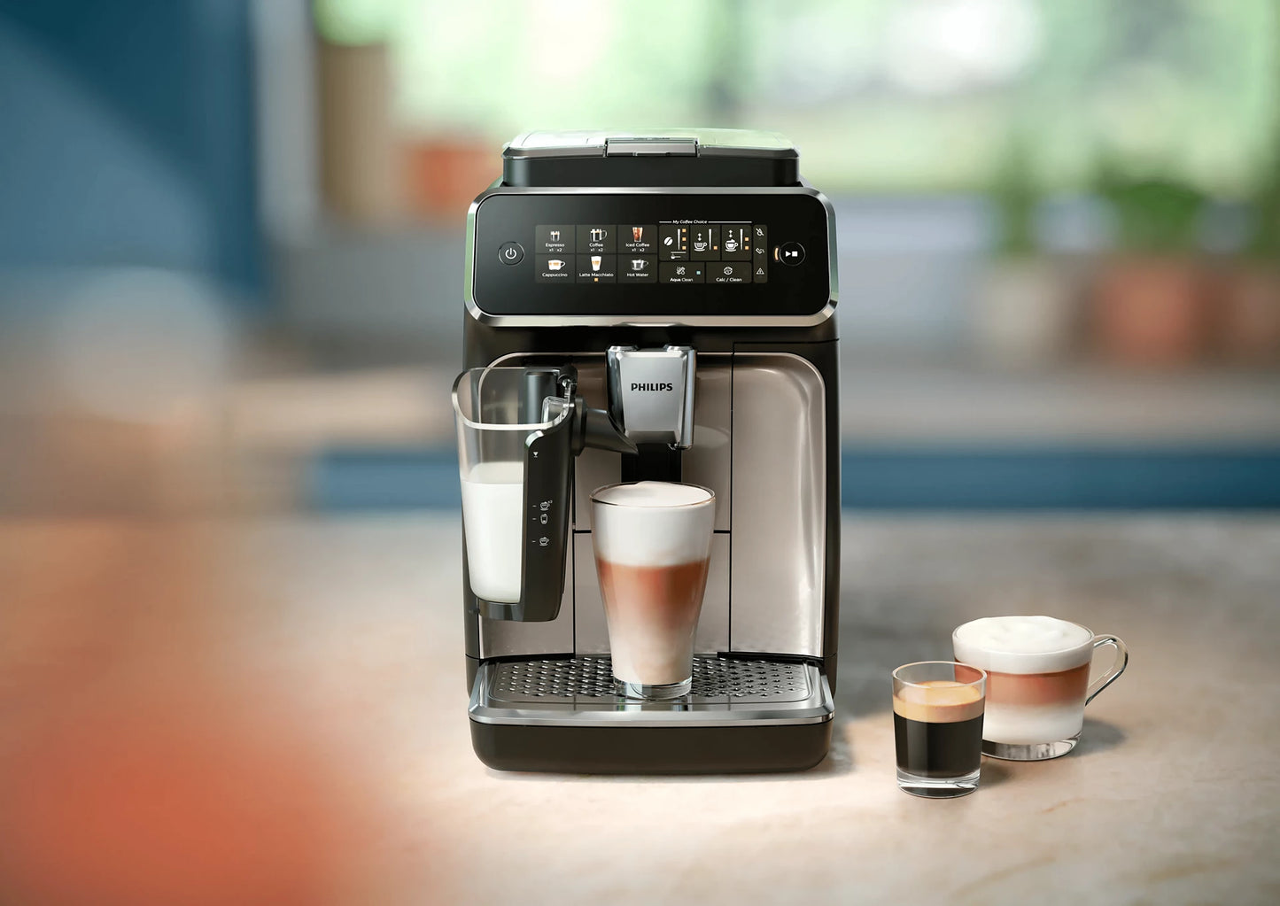 Cafetera Superautomática Philips EP3341/50 Serie 3300 LatteGo