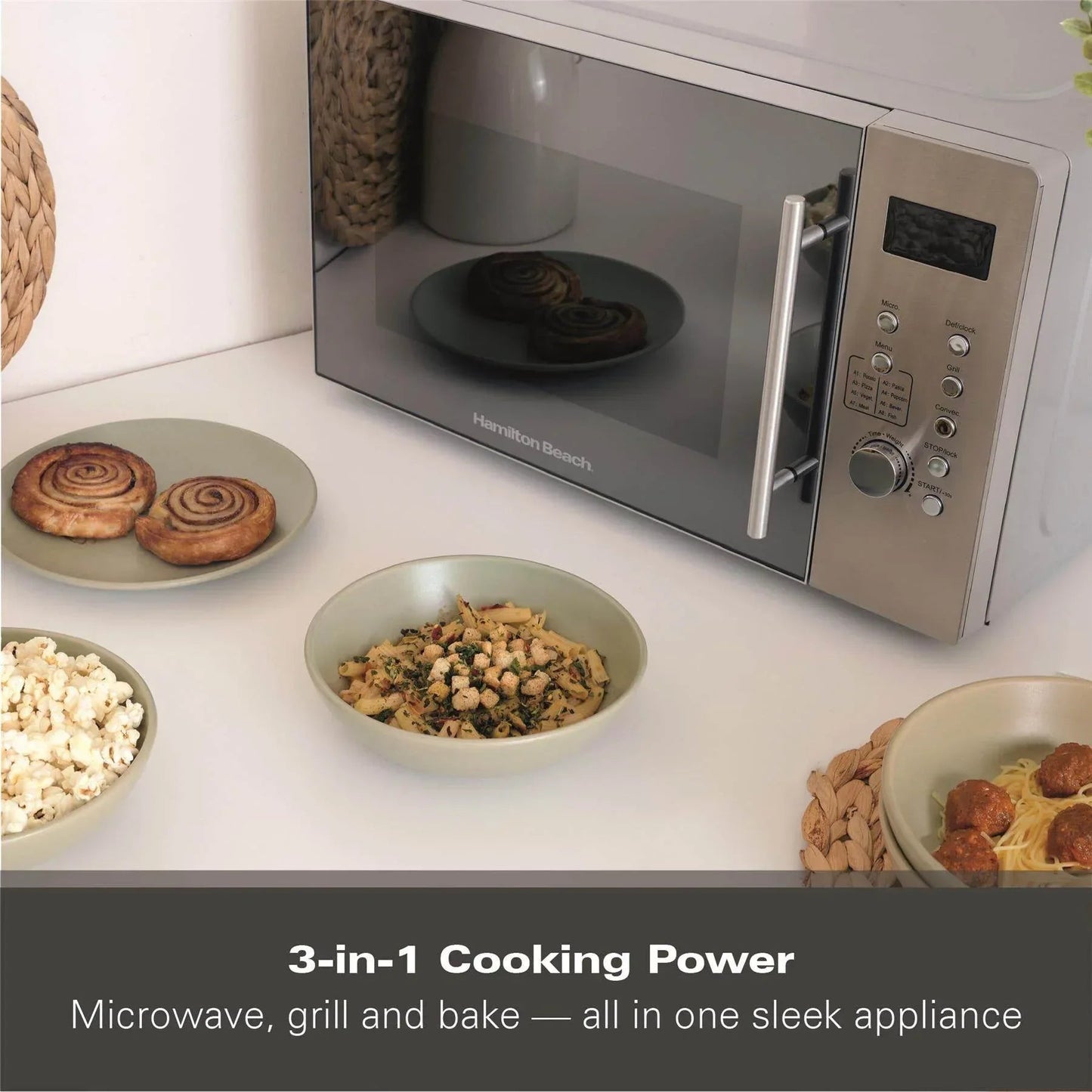 Hamilton Beach 30L Combination Microwave with Grill