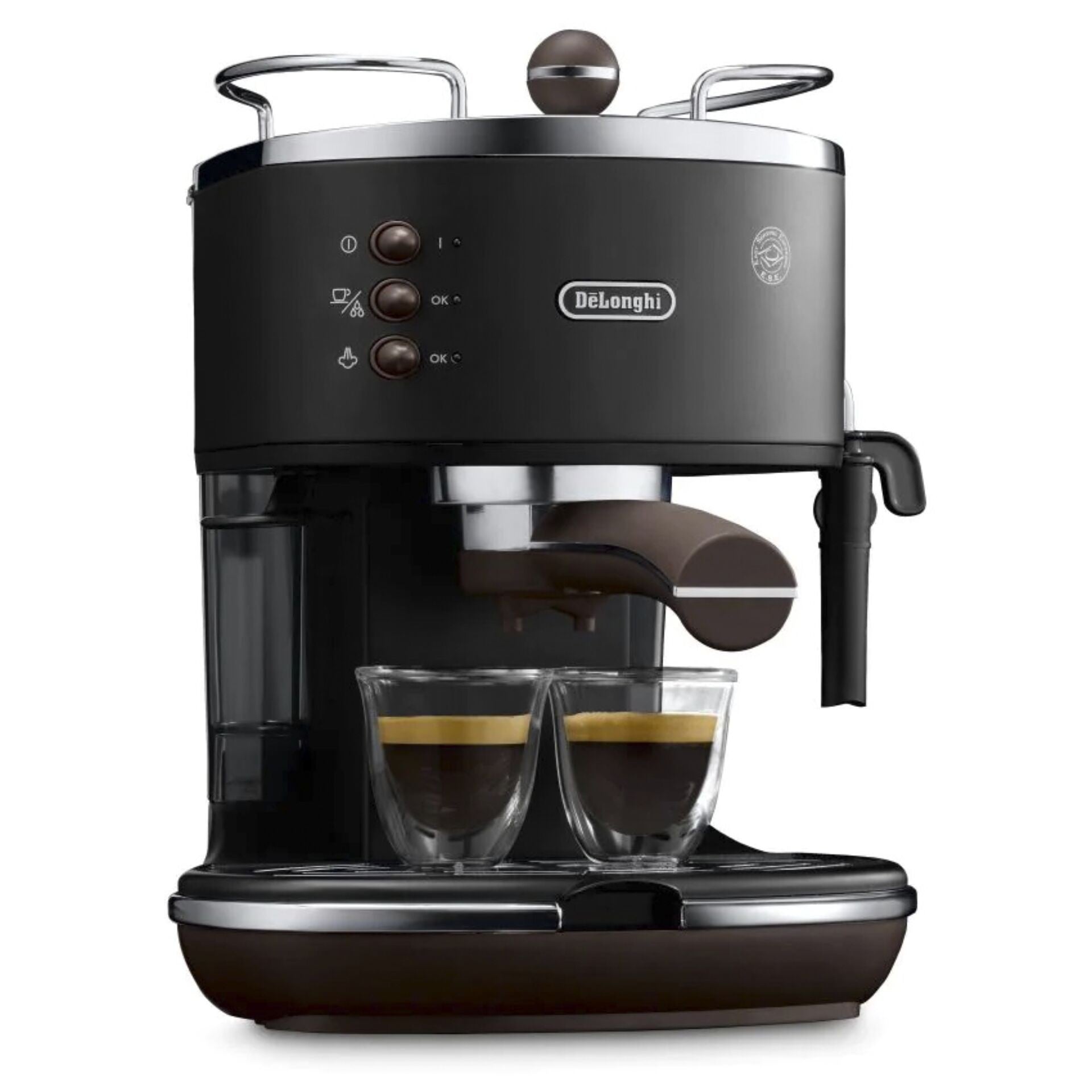 DeLonghi ECOV 311.BK Icona Vintage espresso coffee machine black