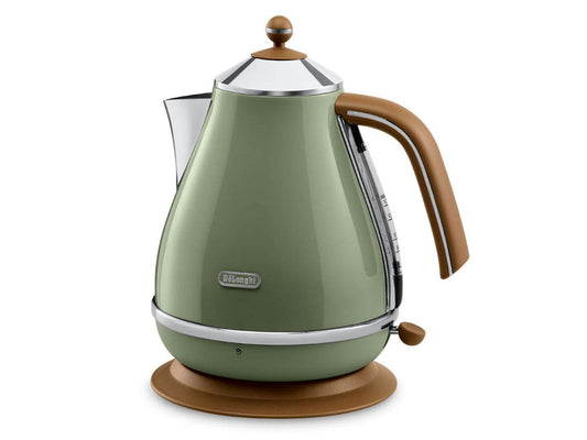 DeLonghi KBOV2001.GR icona Vintage 1,7L electric kettle - olive green