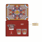 Bialetti X Dolce&Gabbana Sizilianischer Karren Geschenkset (Moka 2 Tassen, 2 Tassen & Goldene Rührer) - Tiny Lux