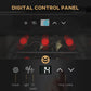 HOMCOM 18-Bottle Narrow Wine Fridge, with Lights - Black