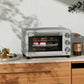 HOMCOM 21L Mini Countertop Oven, 100°C-230°C Adjustable Temp - Silver Tone