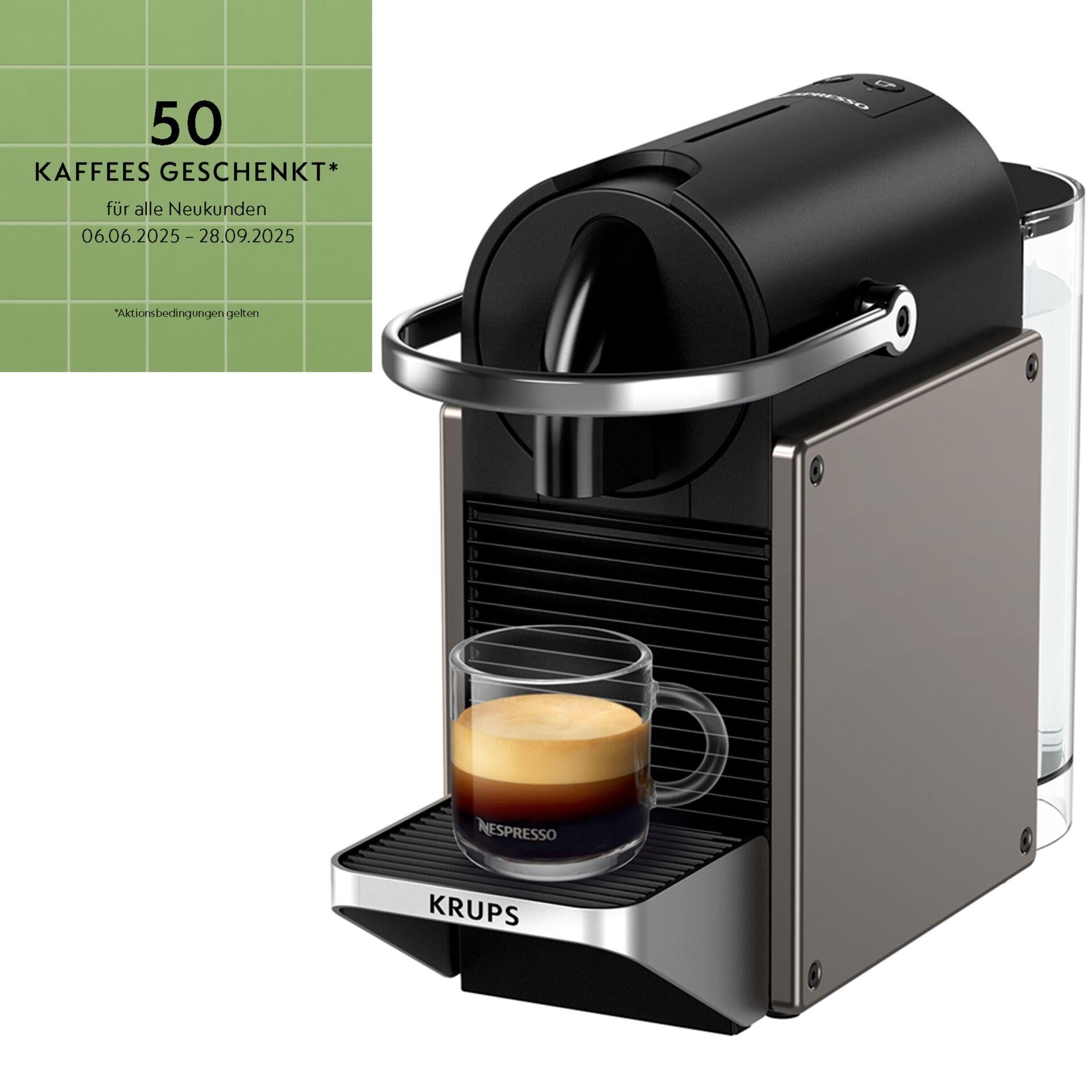 Krups Pixie XN306T10 coffee maker Semi-auto Capsule coffee machine 0.