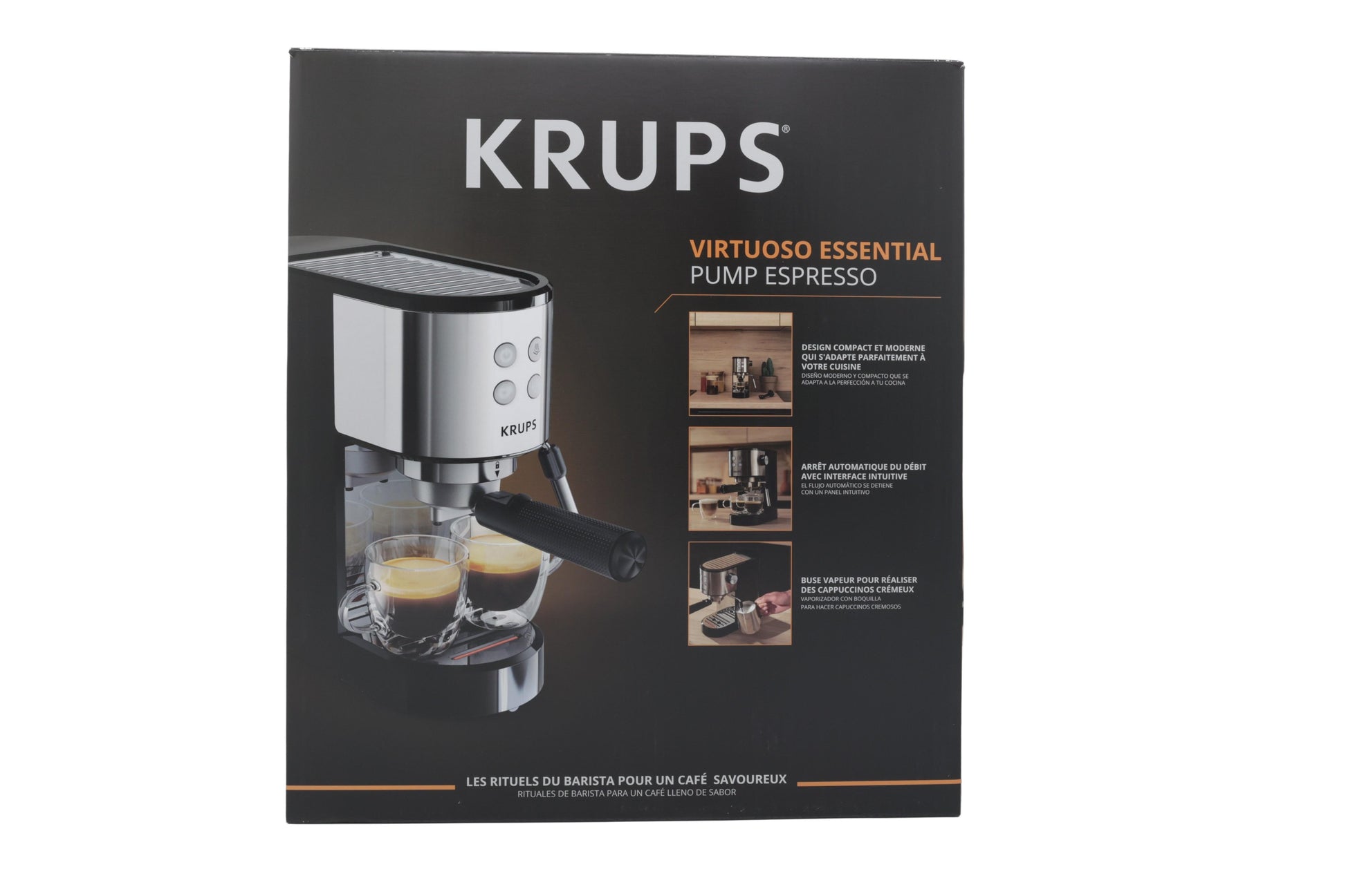 Krups Virtuoso XP441810 coffee maker Manual Espresso machine 1.1 L -