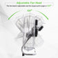 HOMCOM 18" Chrome Metal Floor Fan with Tilting, High Velocity, 3 Speed, Portable Gym Fan for Home Office, Silver