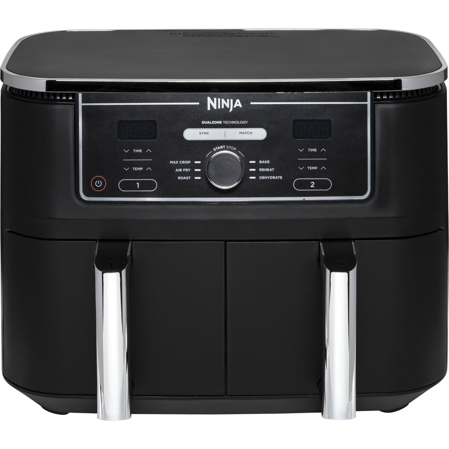 Ninja AF400UK Foodi MAX Dual Zone Digital Air Fryer, 2 Drawers, 9.5L