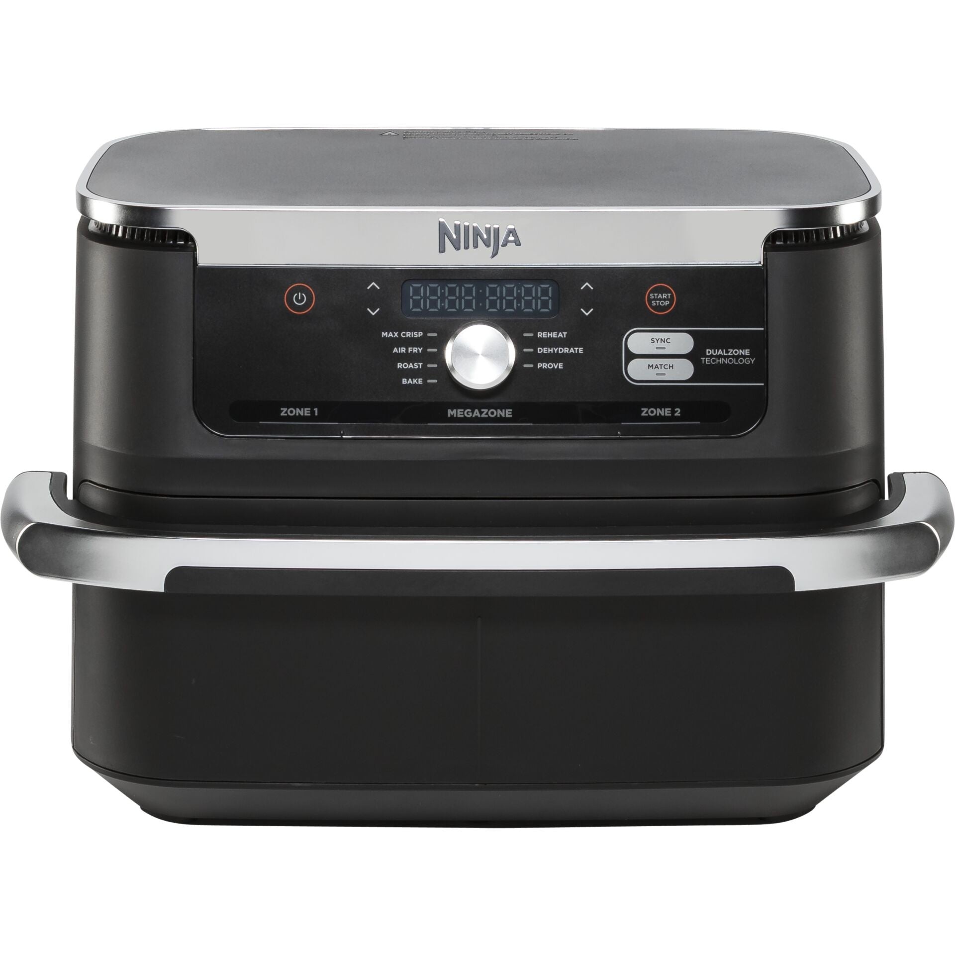Ninja AF500 FlexDrawer, Dual Zone with Removable Divider, Large 10.4L