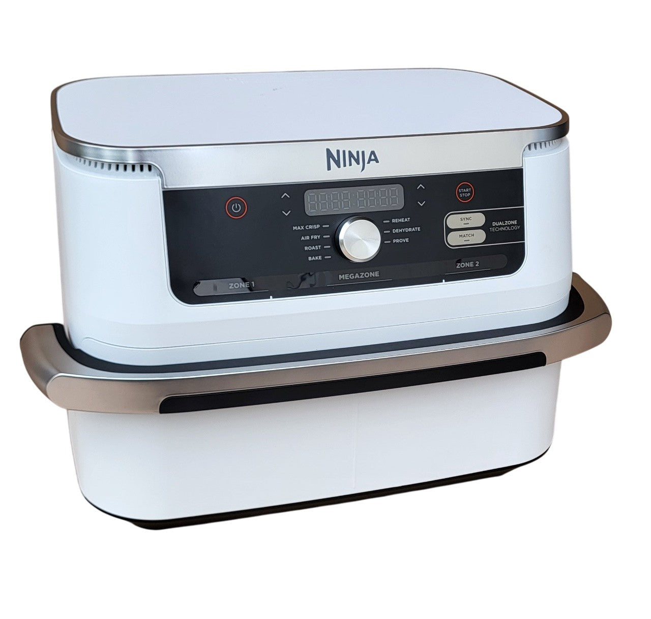 Ninja AF500EUWH FlexDrawer, Dual Zone with Removable Divider, Large