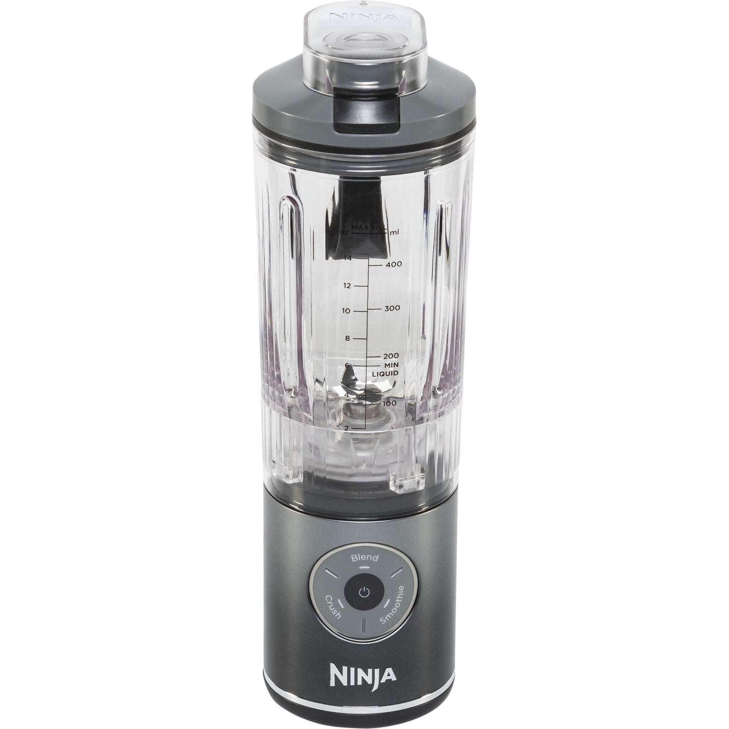Ninja BC251EUGY blender 0.57 L Portable blender Grey, Transparent