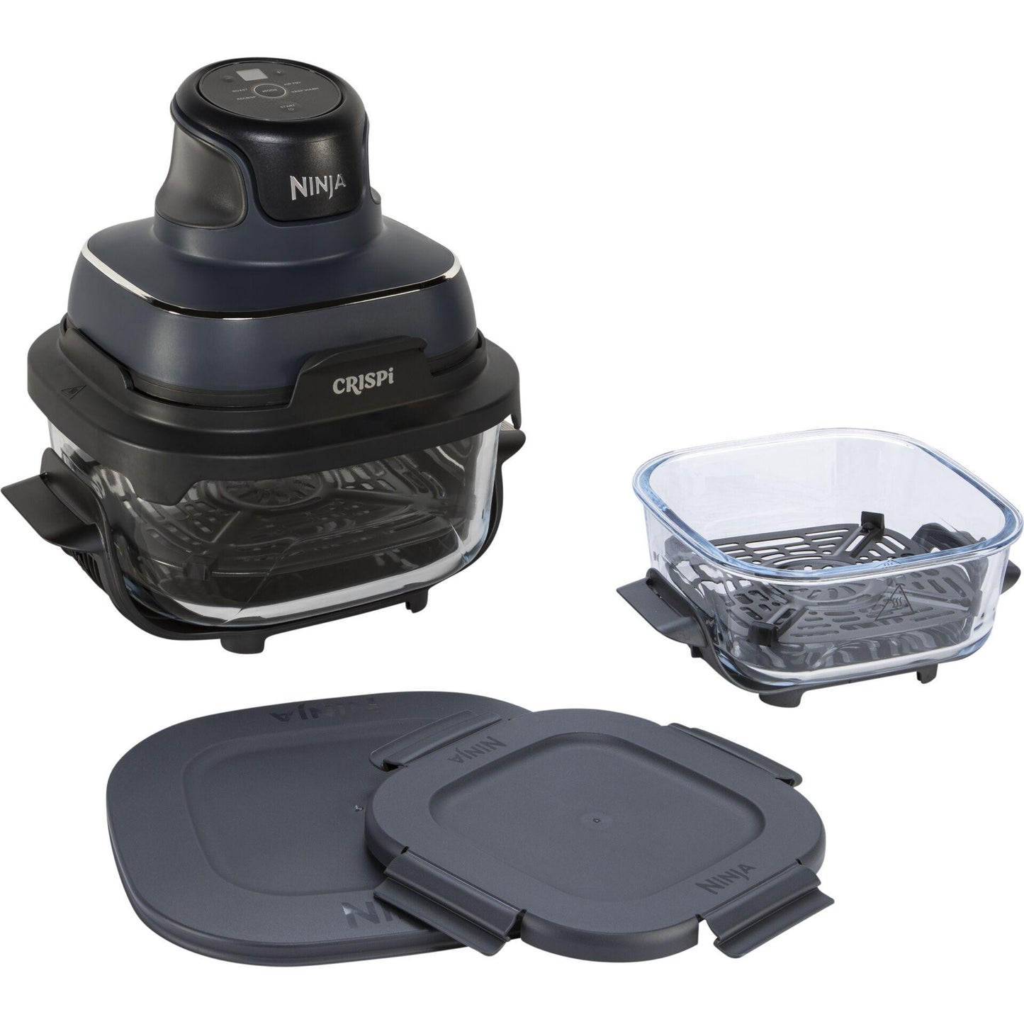 Ninja CRISPi Single 3.8 L 1700 W Hot air fryer Blue, Grey,