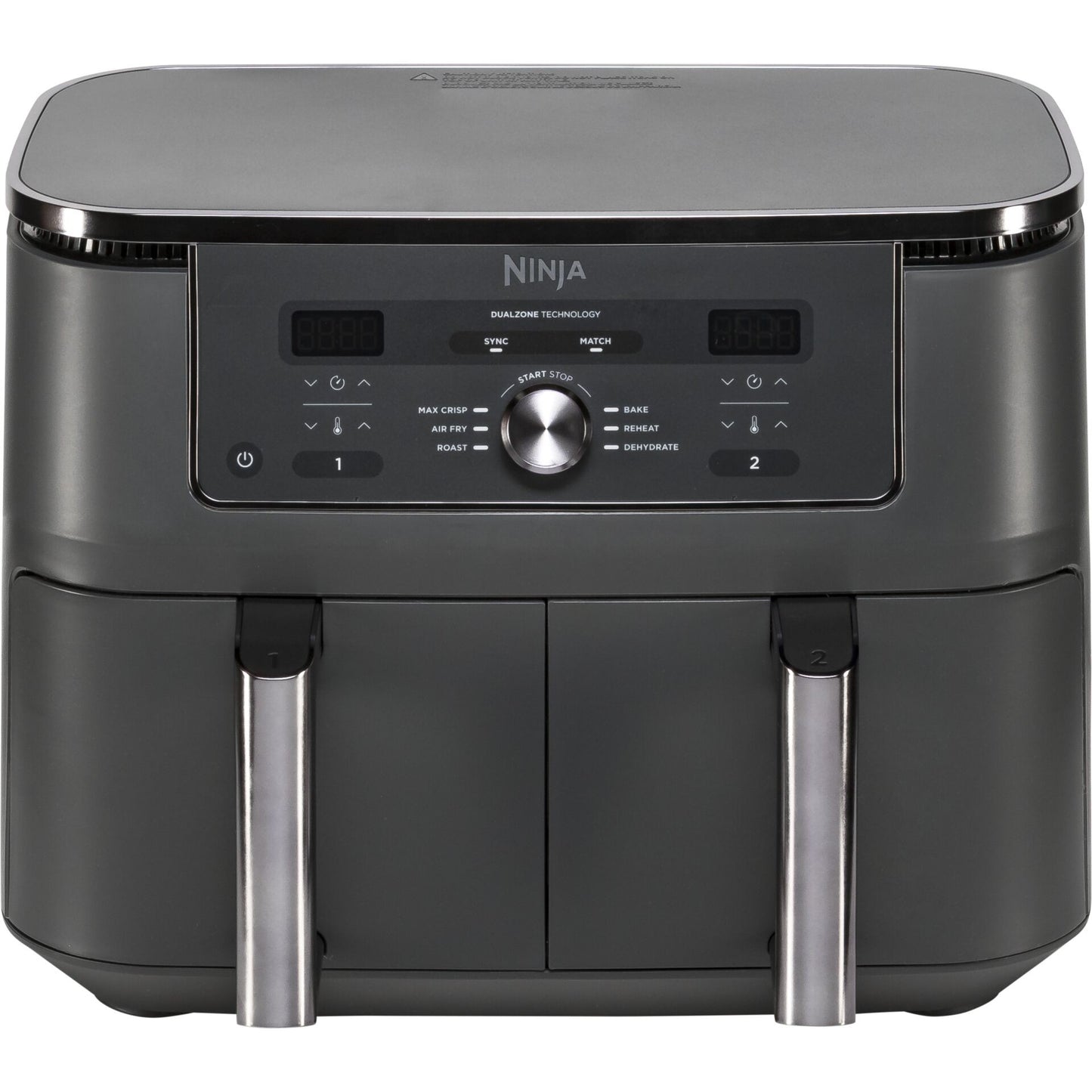 Ninja DZ400EU fryer Double 9.5 L Stand-alone 2470 W Hot air fryer