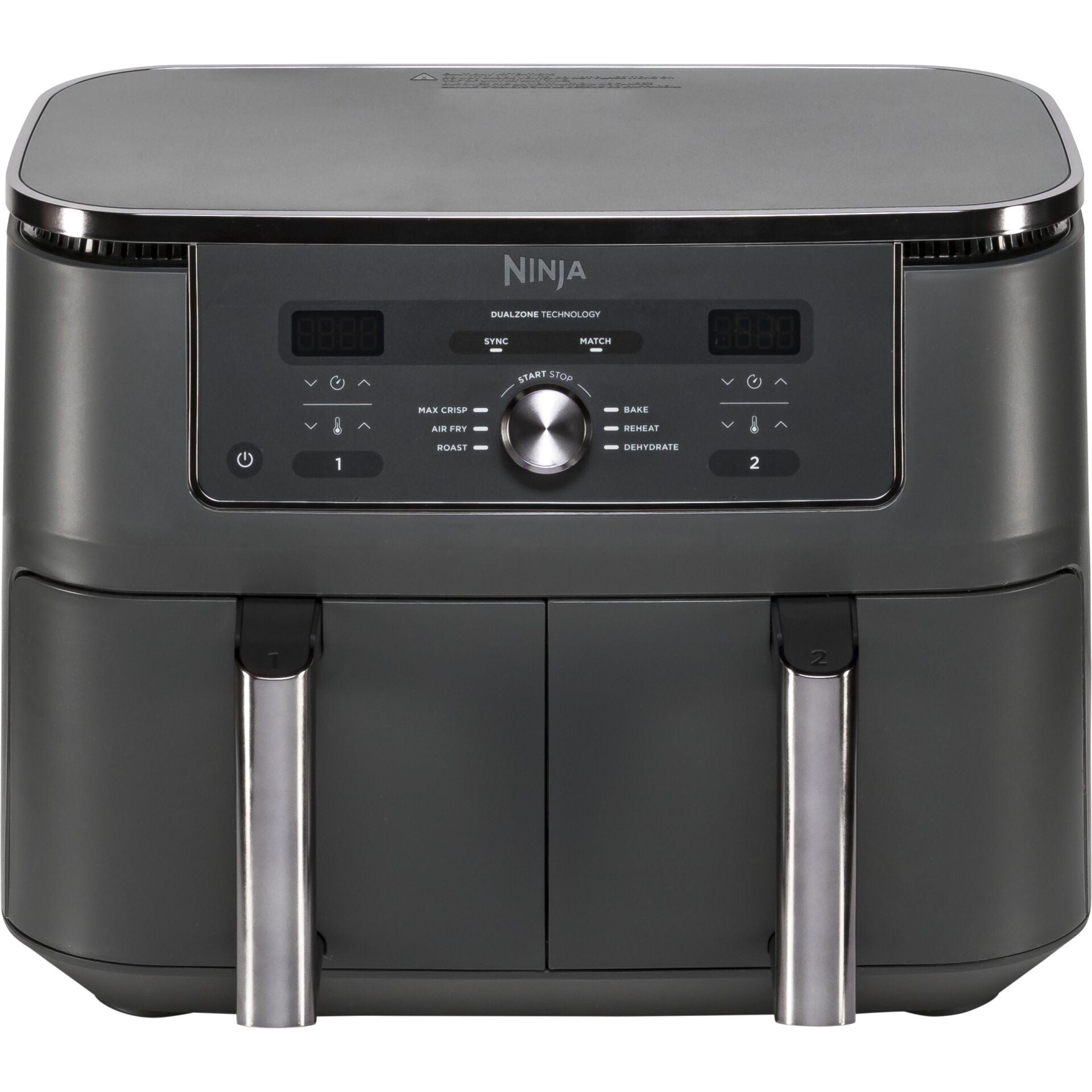 Ninja DZ400EU fryer Double 9.5 L Stand-alone 2470 W Hot air fryer
