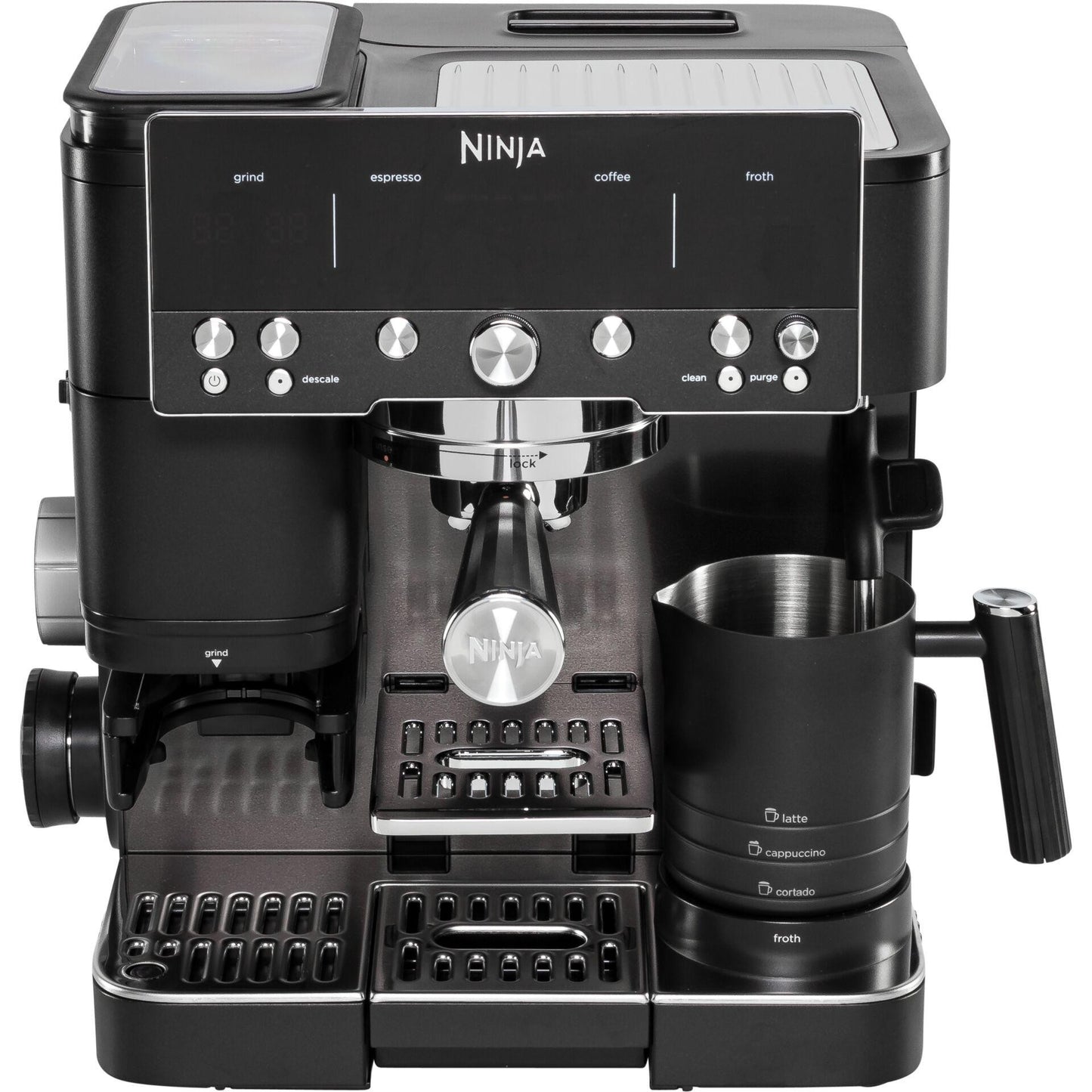 Ninja ES601EUBK coffee maker Semi-auto Espresso machine 2 L