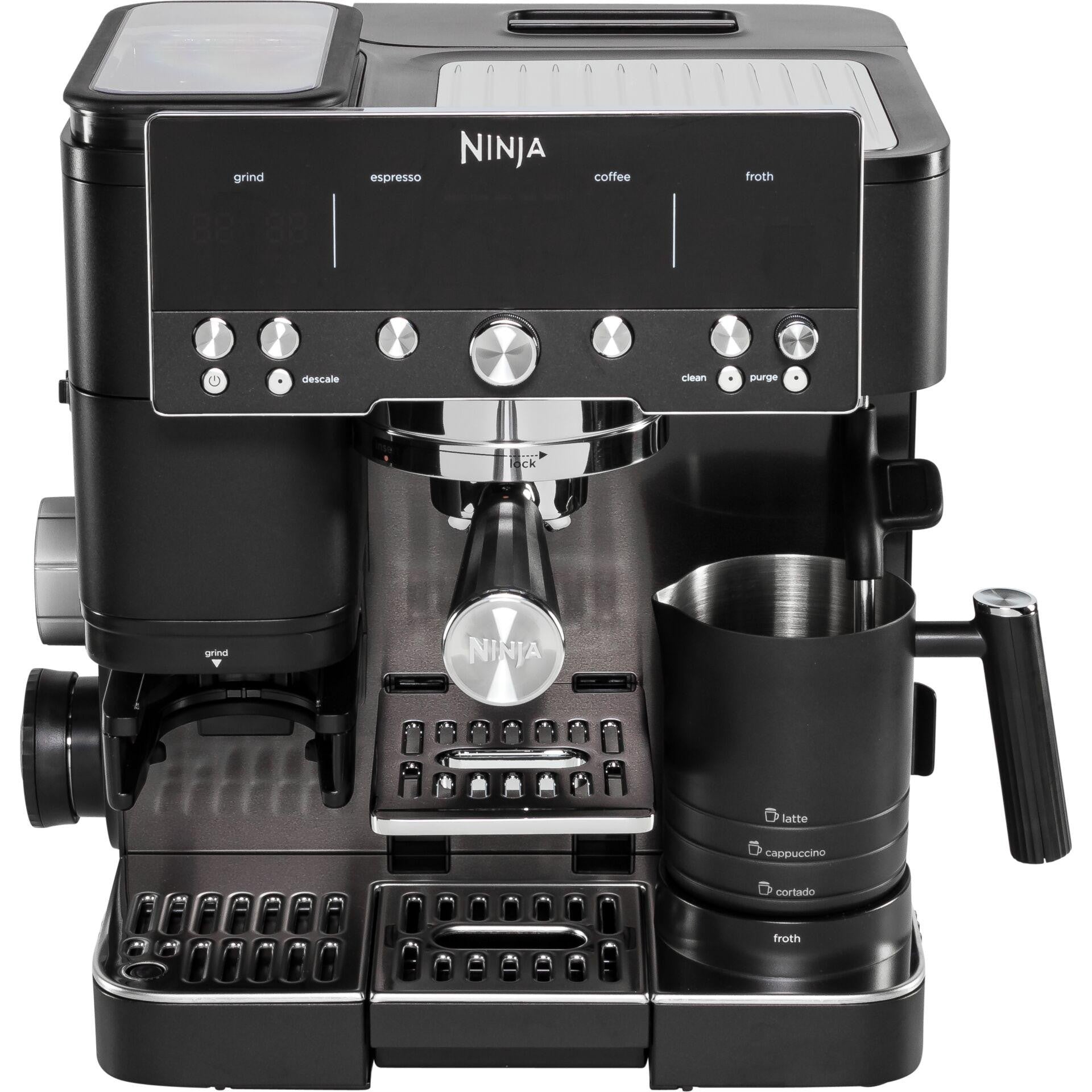 Ninja ES601EUBK coffee maker Semi-auto Espresso machine 2 L